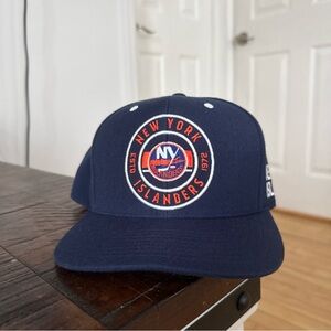 Vintage New York Islanders SnapBack Hat CCM New Hockey NY 90s